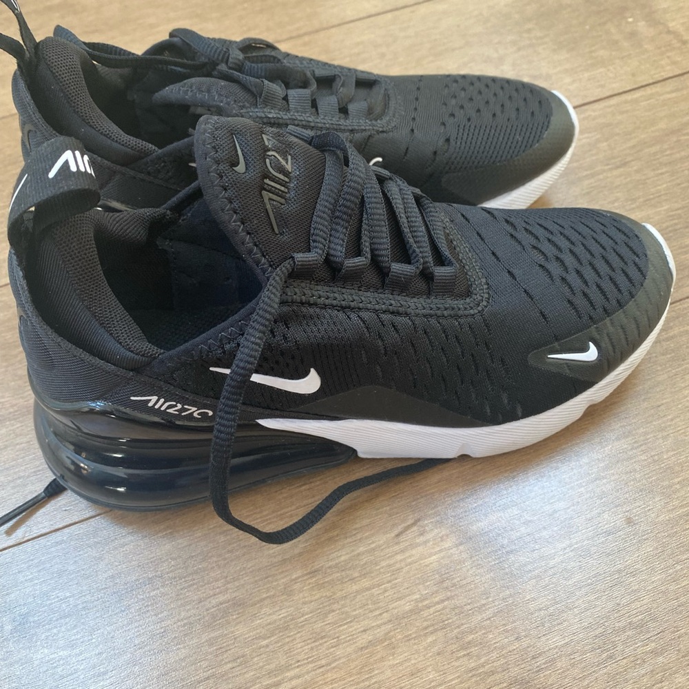 Nike Kids Air Max 270 Black White Sneakers